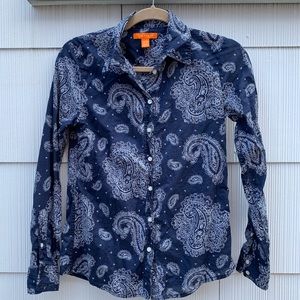 Paisley Button Down